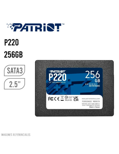 DISCO SOLIDO SSD PATRIOT 256GB P220 (...