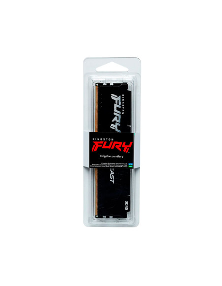 MEMORIA RAM KINGSTON 32GB/5200MHZ DDR5 FURY BEAST ( KF552C40BB-32 ) NEGRO