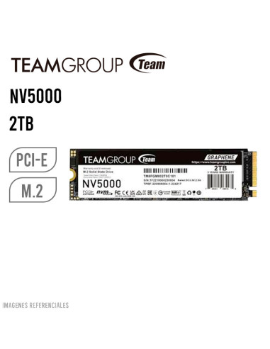 SSD TEAMGROUP 2TB NV5000  M.2 PCIE GEN4X4 CON NVME