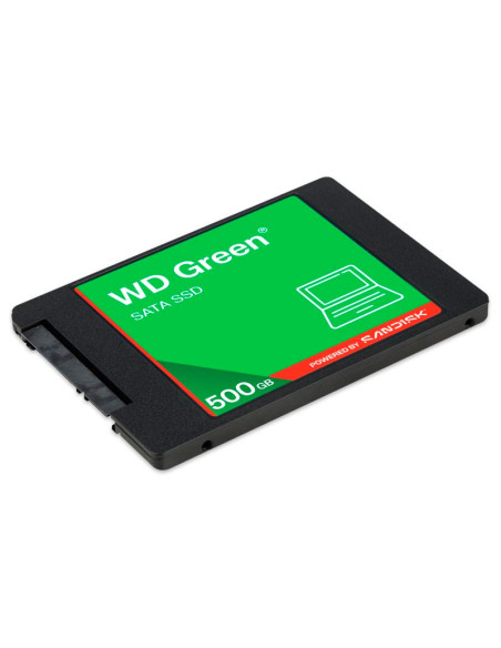 DISCO SOLIDO SSD WESTER DIGITAL 500GB SATA (WDS500G5G0A) GREEN