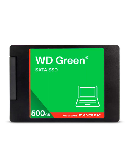 DISCO SOLIDO SSD WESTER DIGITAL 500GB SATA (WDS500G5G0A) GREEN