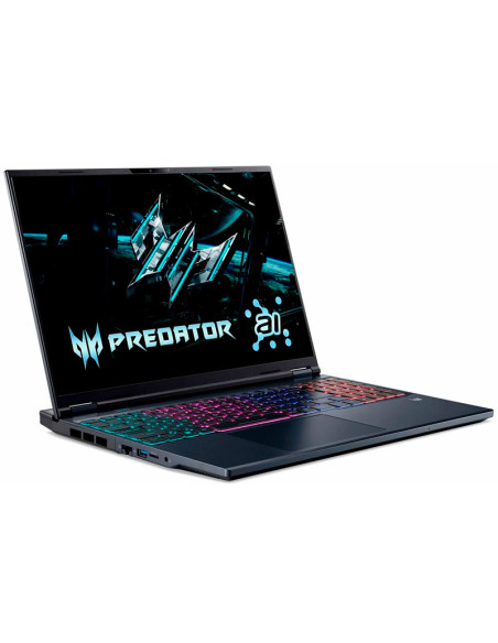 LAPTOP GAMER ACER PREDATOR HELIO NEO 16 AI PHN16-73-7689 INTEL CORE ULTRA 7 255HX 32GB 1TB SSD GEFORCE RTX 5070 8GB 16" WQXGA 24