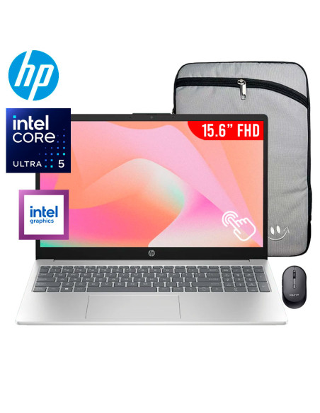 LAPTOP HP 15-FD2369LA CORE 5-225U 24GB 512GB SSD 15.6 FHD TOUCHSCREEN FREEDOS (D3XX4LA)