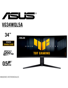 MONITOR GAMER ASUS TUF GAMING VG34WQL5A 34 2K WQHD 0.5MS...