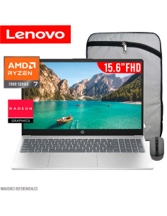 LAPTOP HP 15-FC0371LA RYZEN 7-7730U 16GB 512GB SSD 15.6...