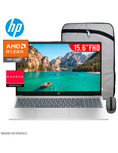 LAPTOP HP 15-FC0371LA RYZEN 7-7730U 16GB 512GB SSD 15.6...