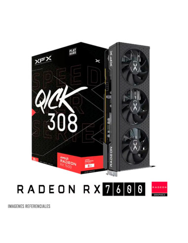 TARJETA DE VIDEO XFX SPEEDSTER QICK 308 RX 7600...