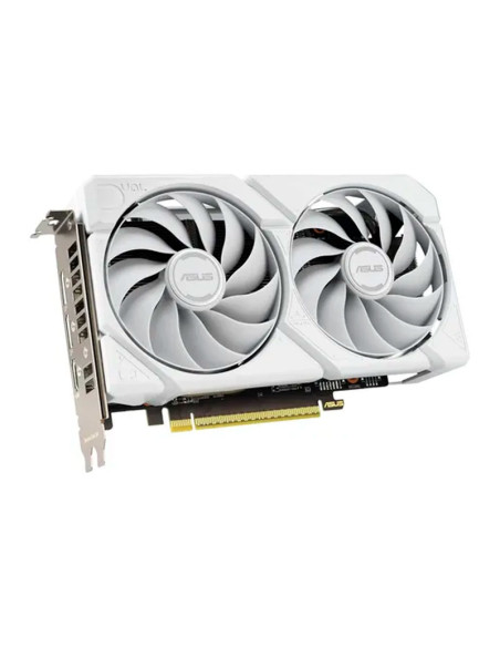 TARJETA DE VIDEO VGA ASUS DUAL RX 9060 XT 16GB WHITE EDITION (DUAL-RX9060XT-16G-WHITE) GDDR6|128 BIT