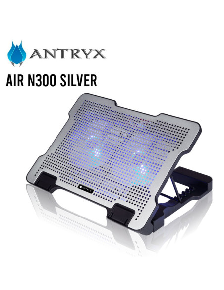 COOLER PARA LAPTOP ANTRYX N300 ( ACP-N300U2S ) SILVER