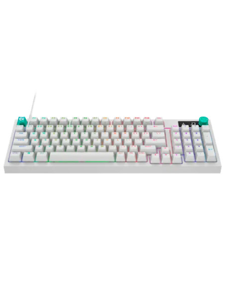 TECLADO GAMER LOGITECH G316 X 98 ( 920-014226 ) SWITCH TACTILE | RGB LIGHTSYNC | BLANCO