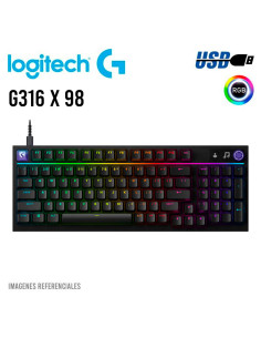 TECLADO GAMER LOGITECH G316 X 98 ( 920-014183 ) SWITCH...