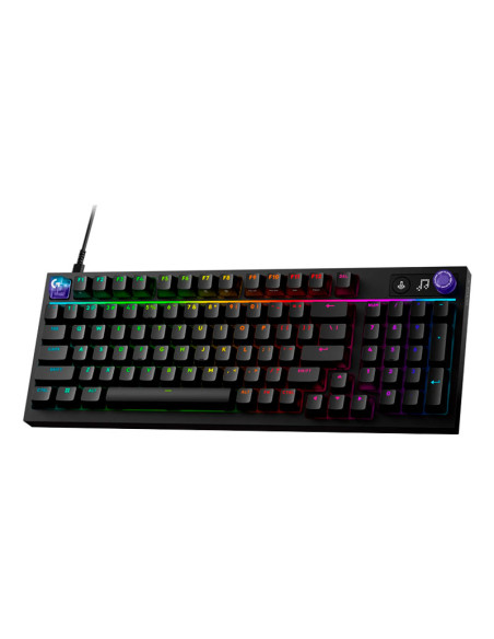 TECLADO GAMER LOGITECH G316 X 98 ( 920-014183 ) SWITCH TACTILE | RGB LIGHTSYNC | NEGRO