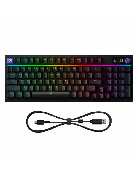 TECLADO GAMER LOGITECH G316 X 98 ( 920-014183 ) SWITCH TACTILE | RGB LIGHTSYNC | NEGRO