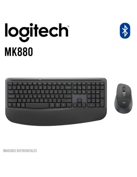 KIT LOGITECH SIGNATURE CONFORT PLUS MK880 (920-014019) WIRELESS | TECLADO + MOUSE