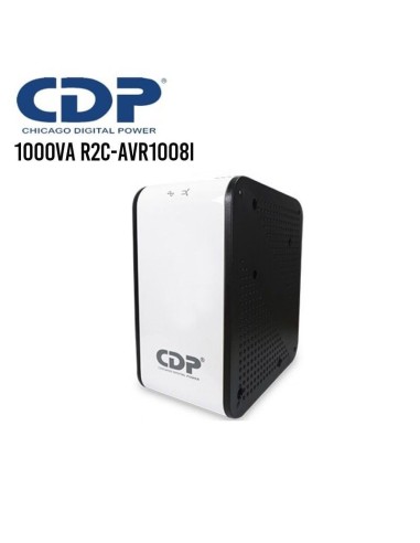 ESTABILIZADOR CDP 8 TOMAS ( R2C-AVR1008I ) 1000VA/500W