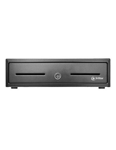 GAVETA DE DINERO 3NSTAR POS CD250 CONEXION RJ11  4 TIPOS DE BILLETES 8 TIPOS DE MONEDAS