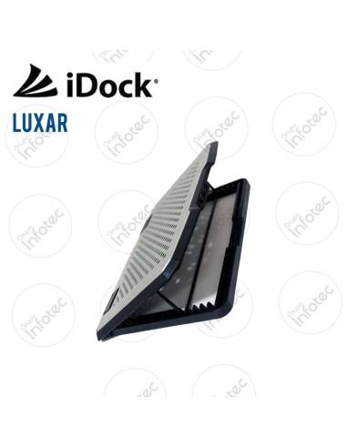 COOLER PARA LAPTOP IDOCK LUXAR| 2 VENTILADORES-...