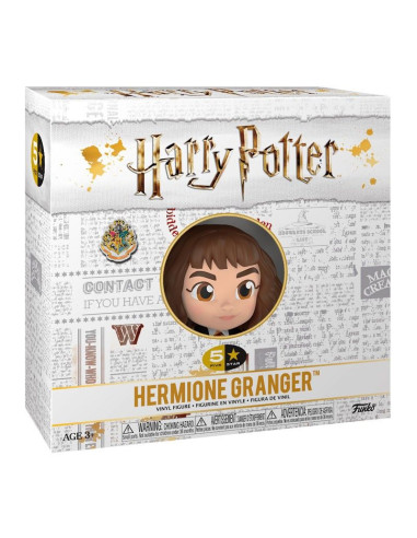 Funko Harry Potter Five Star Figur – 8 Cm Hoch, Mit Gryffindor-Schal, Zauberstab & Stein Des Weibsinns