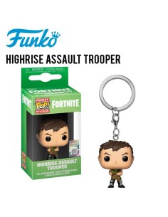 FUNKO KEYCHAIN: FORTNITE S1 - HIGHRISE ASSAULT TROOPER 36950