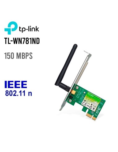 TARJETA DE RED INALAMBRICO TP-LINK 150MBPS ( TL-WN781ND )