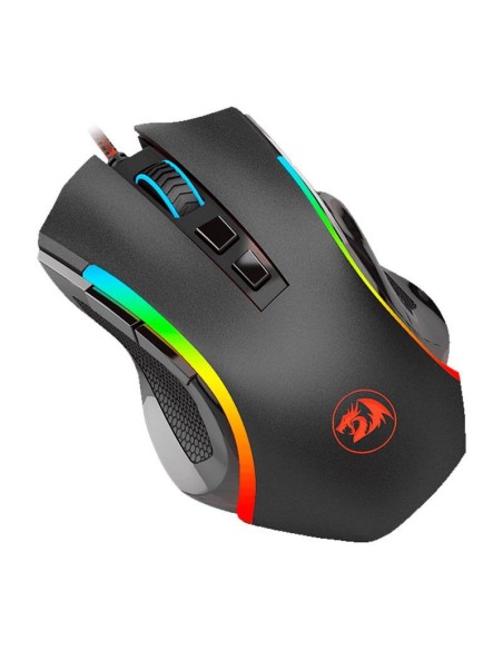 MOUSE GAMER REDRAGON GRIFFIN ( M607 ) LED RGB | USB | 7200 DPI | BLACK