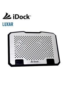 COOLER PARA LAPTOP IDOCK LUXAR| 2 VENTILADORES- 2 USB-...