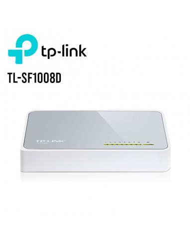 SWITCH TP-LINK (TL-SF1008D) 8 PUERTOS | 10/100 MBPS