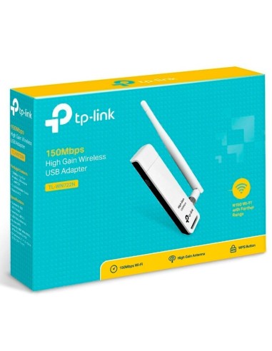 ADAPTADOR DE RED TP-LINK USB (TL-WN722N)...