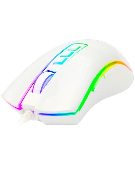 MOUSE GAMER REDRAGON COBRA ( M711W ) LED RGB | USB | 10000 DPI | WHITE