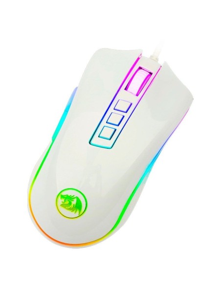 MOUSE GAMER REDRAGON COBRA ( M711W ) LED RGB | USB | 10000 DPI | WHITE