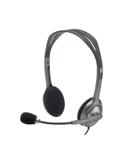 AUDIFONO CON MICROFONO LOGITECH H111 SILVER (981-000612)