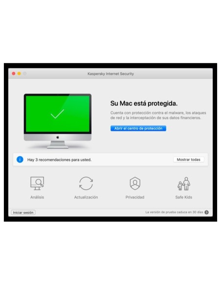 ANTIVIRUS KASPERSKY INTERNET SECURITY | 3 PCS | 12 MESES