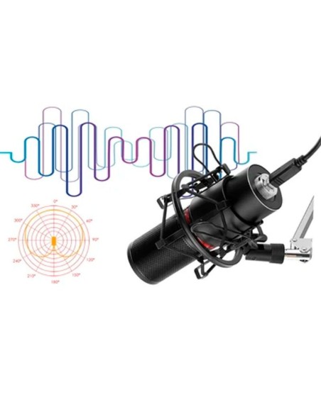 MICROFONO REDRAGON BLAZAR ( GM300 ) GAMING | NEGRO | USB