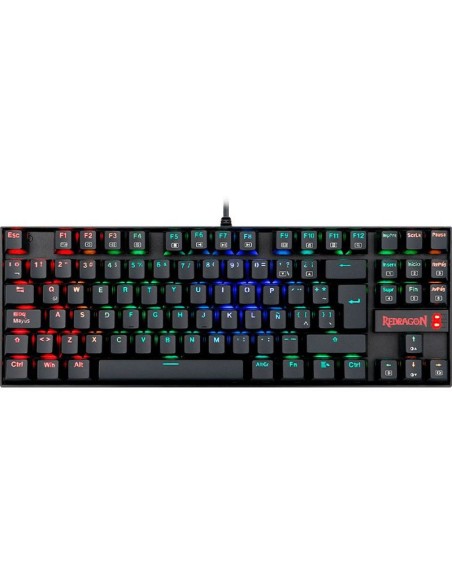 KIT GAMER REDRAGON (K552RGB-BA-SP) LED RGB | TECLADO | MOUSE | SWITCH BLUE | BLACK