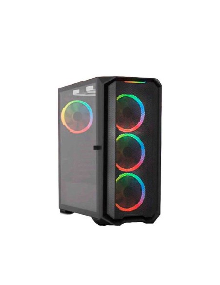 CASE GAMER HALION IRONMAN 500W RGB V.TEMPLADO
