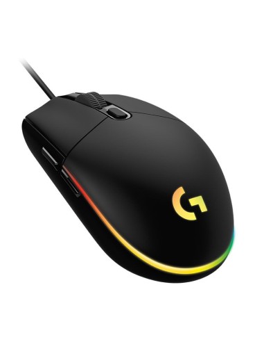 MOUSE GAMER LOGITECH G203 BLACK LIGHTSYNC...
