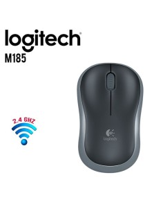 MOUSE LOGITECH M185 ( 910-002225 ) WIRELESS | GRAY 2