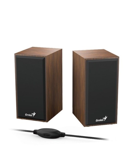 PARLANTE GENIUS SP-HF180 ( 31730029400 ) USB POWER - 6W - MADERA