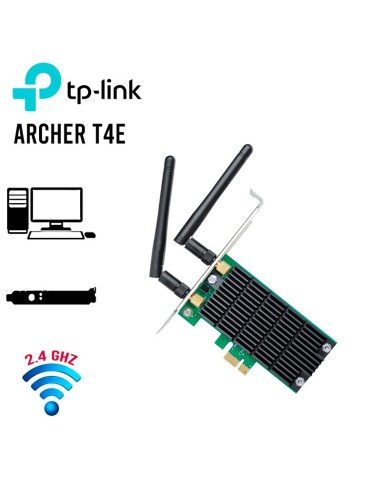 ADAPTADOR TP-LINK ARCHER T4E AC1200 | PCI EXPRESS | DOBLE BANDA