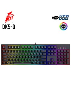 TECLADO GAMING 1ST PLAYER DK5-0 (1S-KB1ST-DK5-0) BLACK |... 2