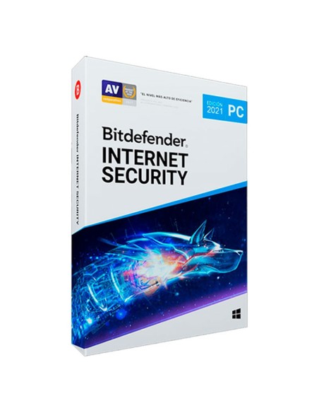 ANTIVIRUS BITDEFENDER INTERNET SECURITY 3 PCS 15 MESES (B11020051)