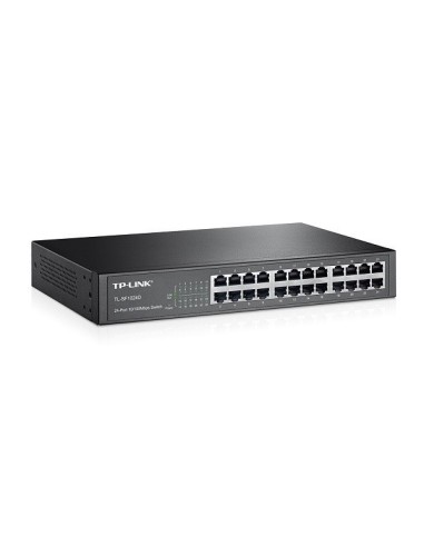 SWITCH TP-LINK 24 PUERTOS TL-SF1024D 10/100MBPS METALICO