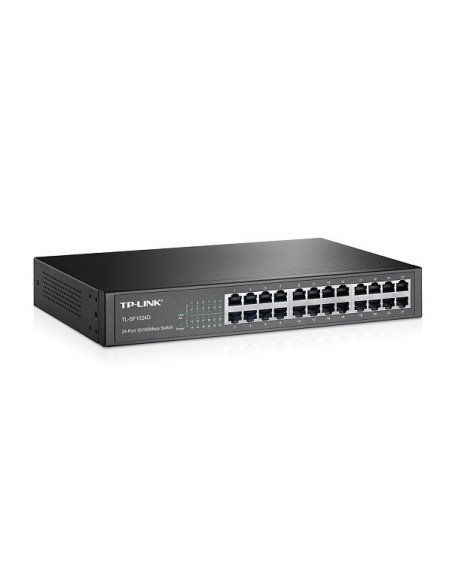 SWITCH TP-LINK 24 PUERTOS TL-SF1024D 10/100MBPS METALICO