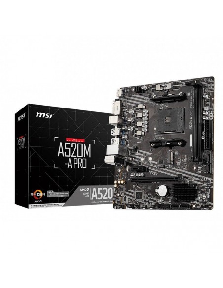 MAINBOARD MSI A520M-A PRO ( 911-7C96-024 ) AM4