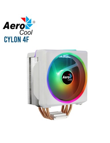 COOLER PARA PROCEADOR AEROCOOL CYLON 4F WHITE RGB (EAN: 4710562758979)