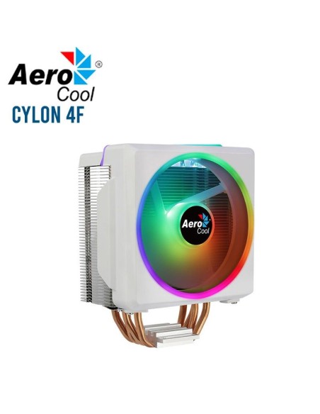 COOLER PARA PROCEADOR AEROCOOL CYLON 4F WHITE RGB (EAN: 4710562758979)