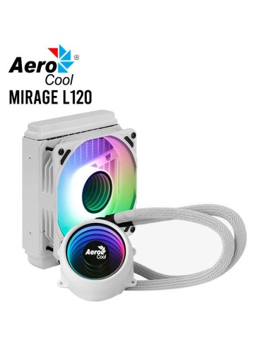 SISTEMA DE ENFRIAMIENTO LIQUIDO AEROCOOL MIRAGE L120 | RGB | WHITE