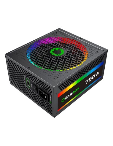 FUENTE GAMEMAX RGB-750 750W | GOLD | MODULAR |...
