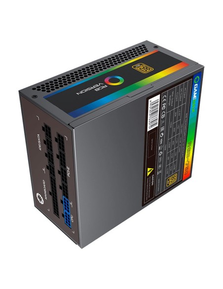 FUENTE GAMEMAX RGB-750 750W | GOLD | MODULAR | LED-RGB