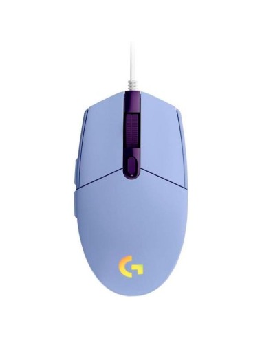 MOUSE GAMER LOGITECH G203 LILA LIGHTSYNC...